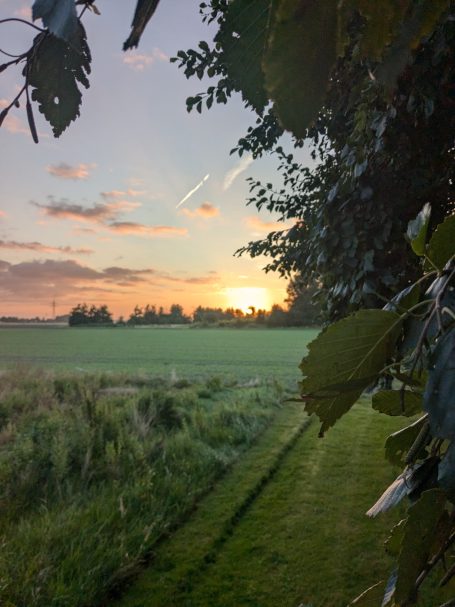 spektakuläre Sonnenauf- und Untergänge